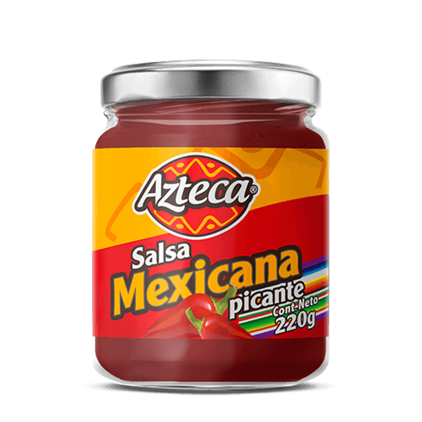 Salsa Mexicana Picante Azteca 220gr - 1