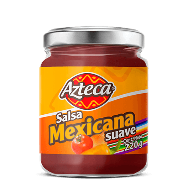 Salsa Mexicana Suave Azteca 220gr - 1