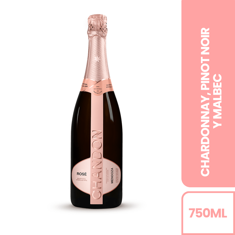 Vino espumoso Chandon Extra Brut Rosé - 2