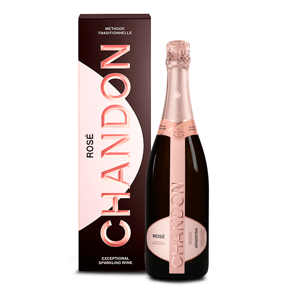 Vino espumoso Chandon Extra Brut Rosé Box - 1