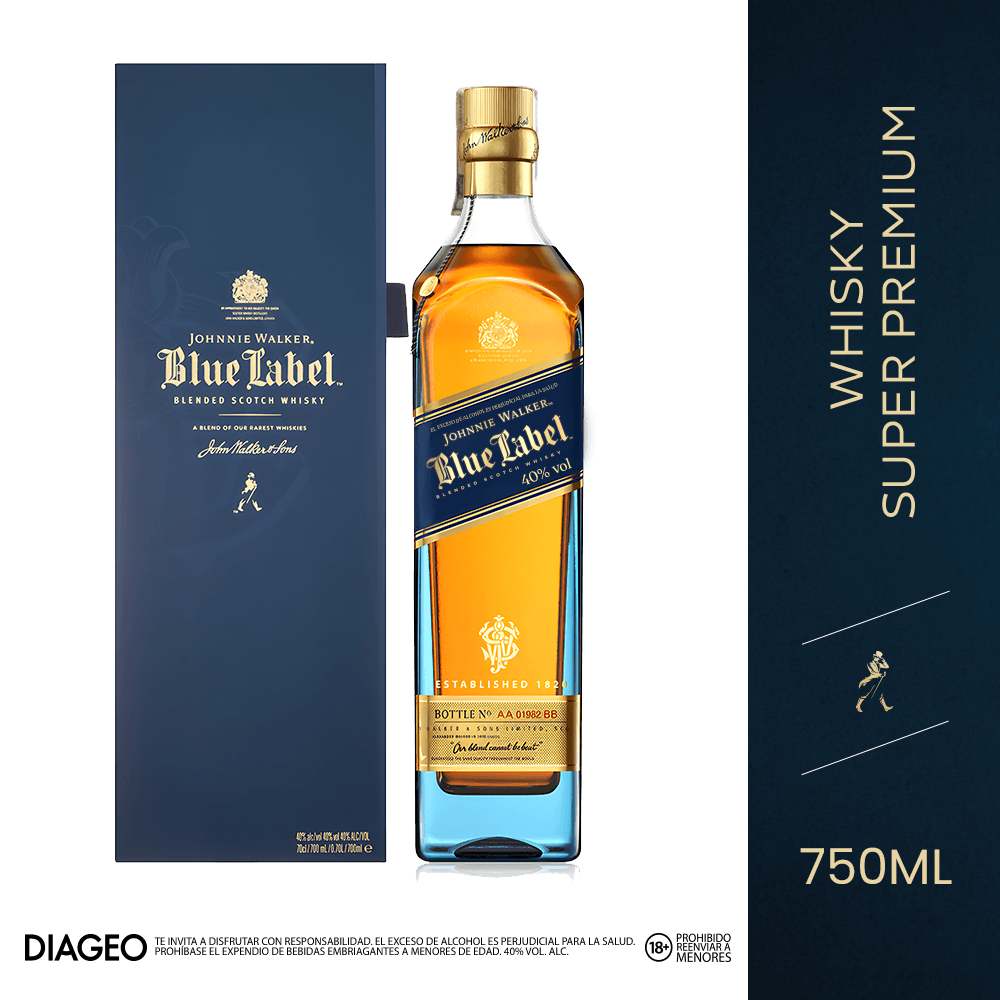Whisky Johnnie Walker Blue Label Escocés - 2