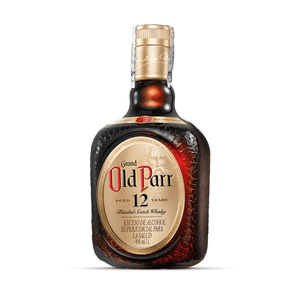 Whisky Old Parr 12 Años Blended Litro - 1