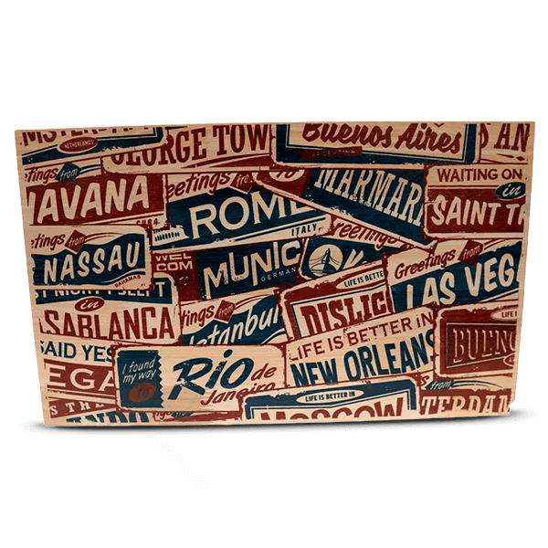 Caja estampada - 1