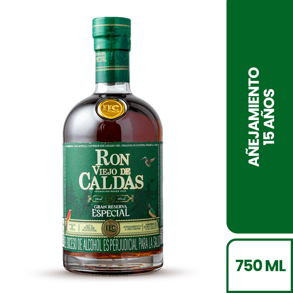 Ron Viejo Caldas Gran Reserva Especial - 2