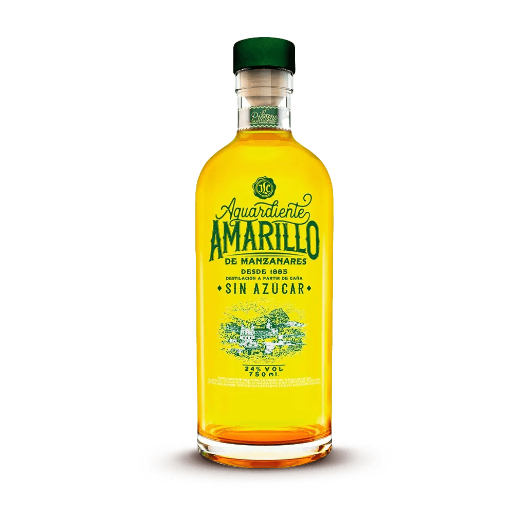 Aguardiente Amarillo Sin Azucar - 1