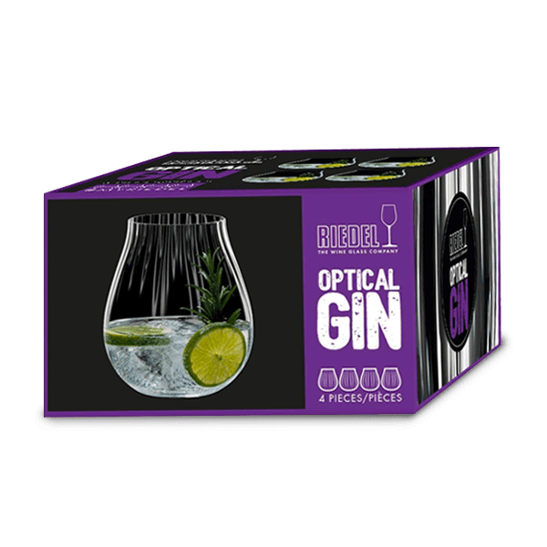 Set X 4 Vaso Optic Gin Set - 1