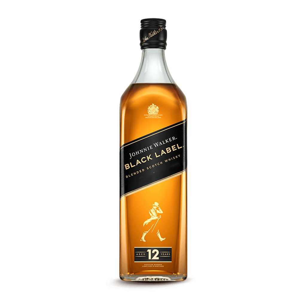 Whisky Johnnie Walker Black Label Blended - 1