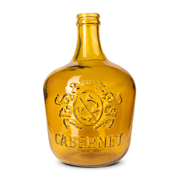 Garrafa Damajuana Cabernet 12 litros vidrio amarillo - 1