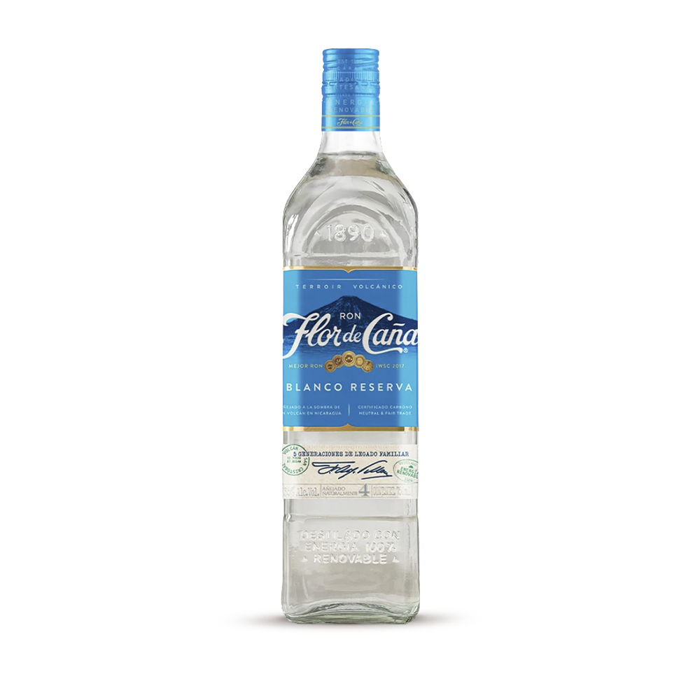 Ron Flor de Caña Blanco 4 Años Reserva