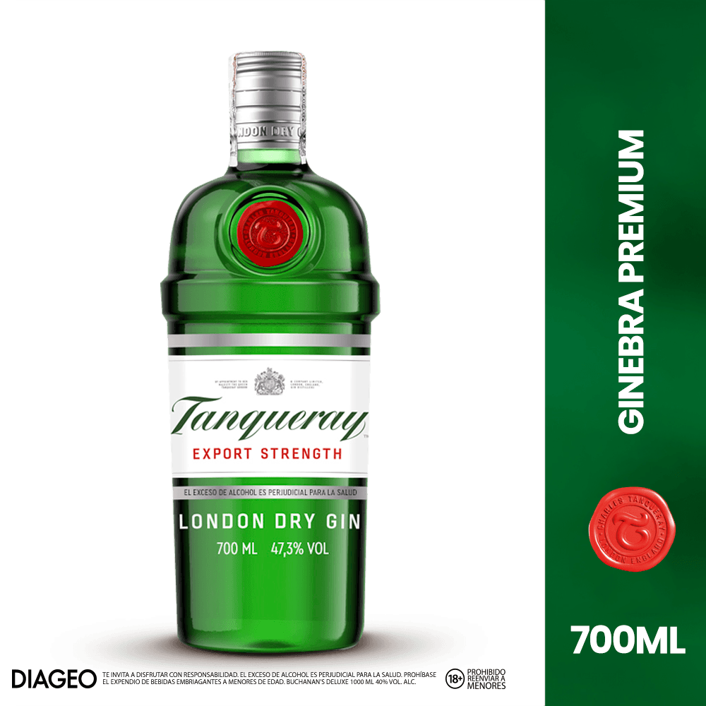 Ginebra Tanqueray London Dry Gin - 2