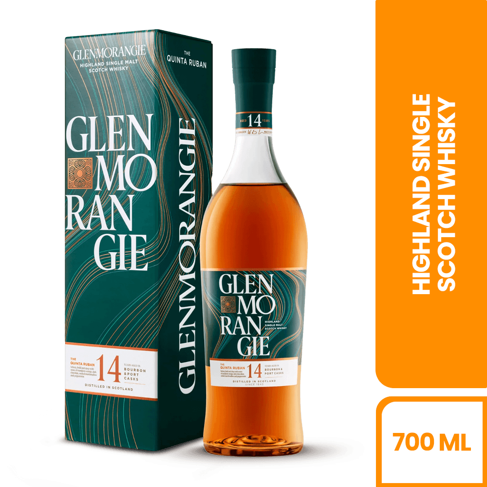 Whisky Glenmorangie Quinta Ruban 14 Years Old Box - 2