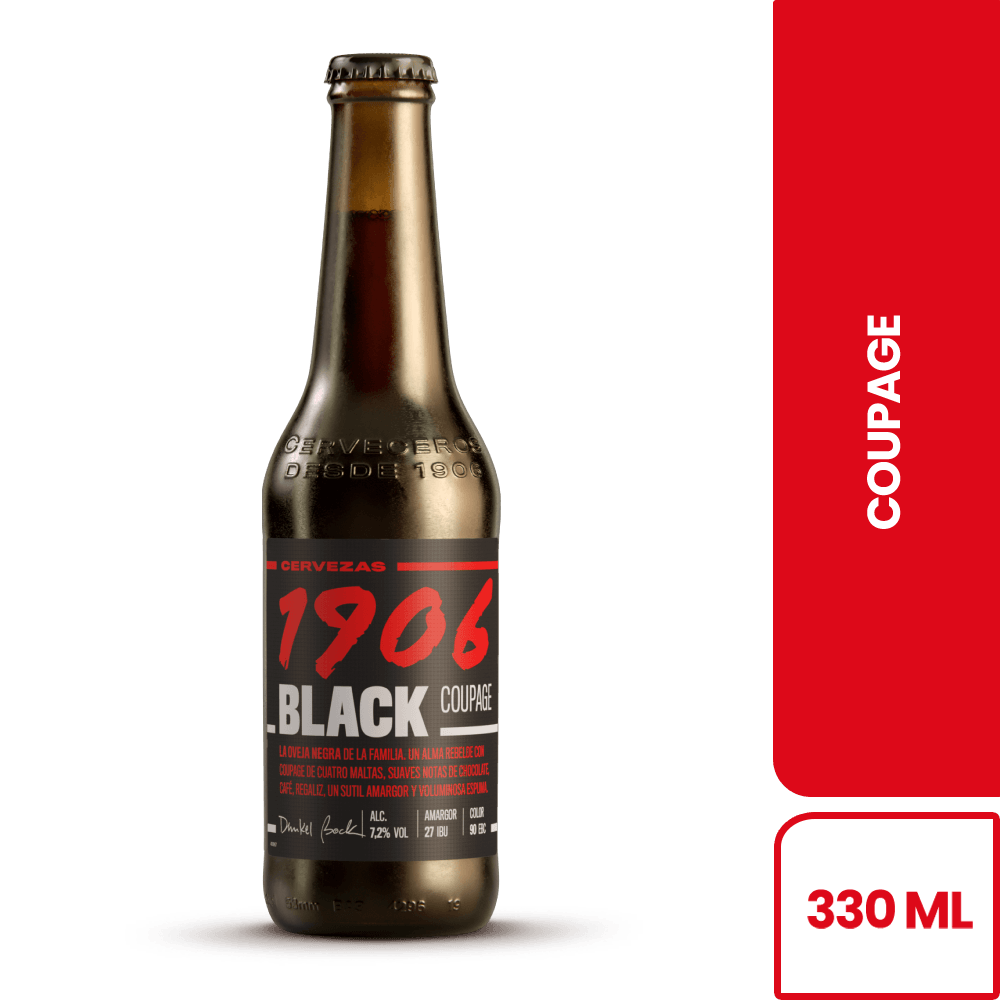 Cerveza 1906 Black Coupage la oveja negra - 2