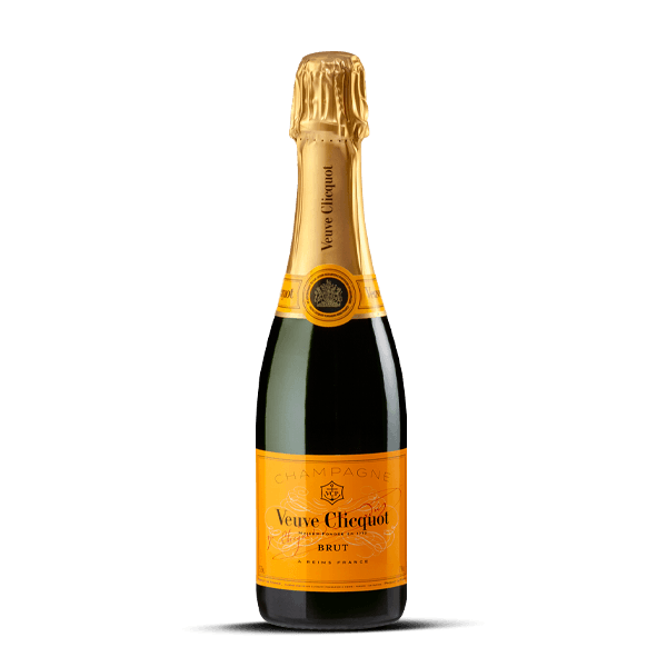 Champagne Veuve Clicquot Brut Yellow Label Media Botella - 1