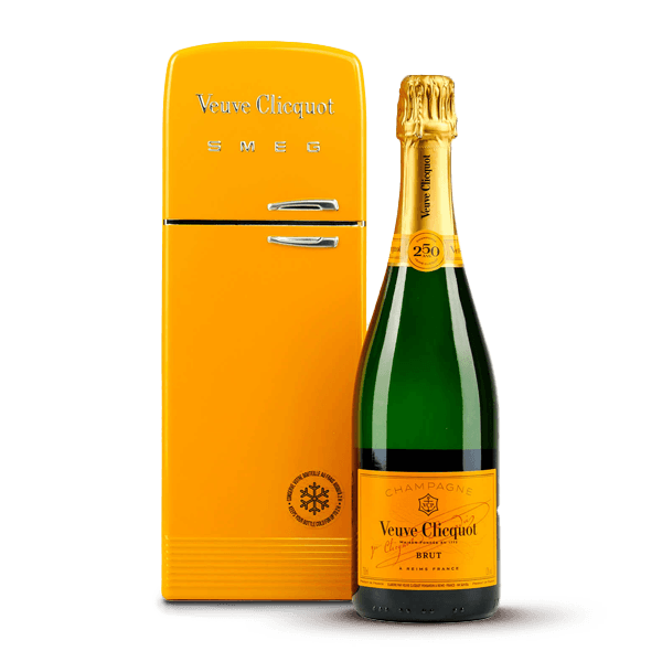 Champagne Veuve Clicquot  Yellow Estuche Nevera - 1