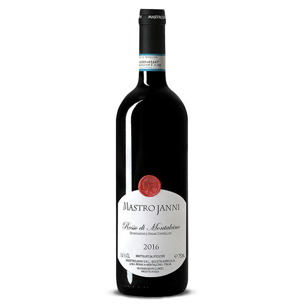 Vino Tinto MastroJanni Rosso di Montalcino Sangiovese Reserva - 1