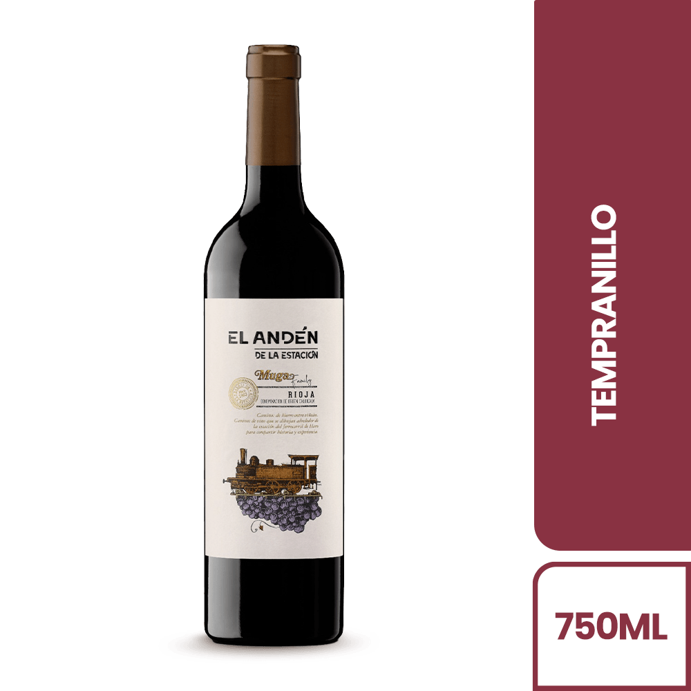 Vino tinto Muga El Andén de la Estación 2019 Tempranillo Garnacha - 2