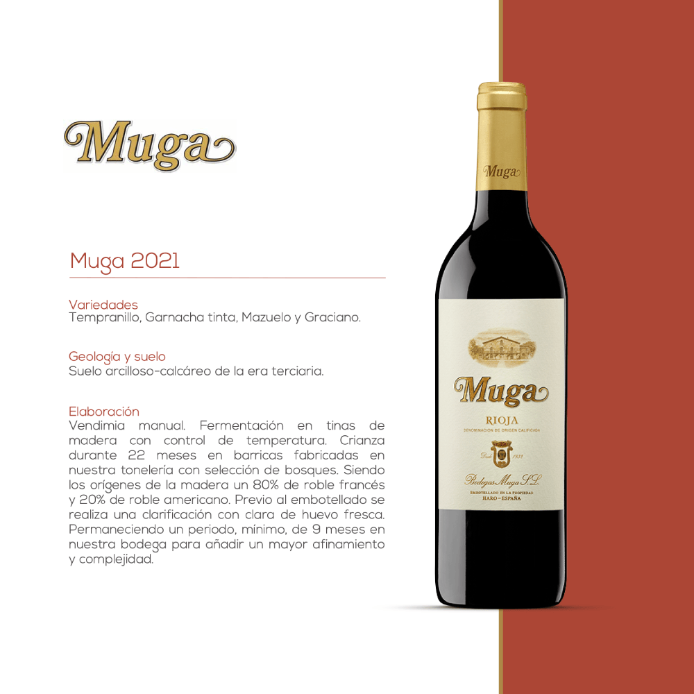 Vino Tinto Muga Reserva Tempranillo - 3