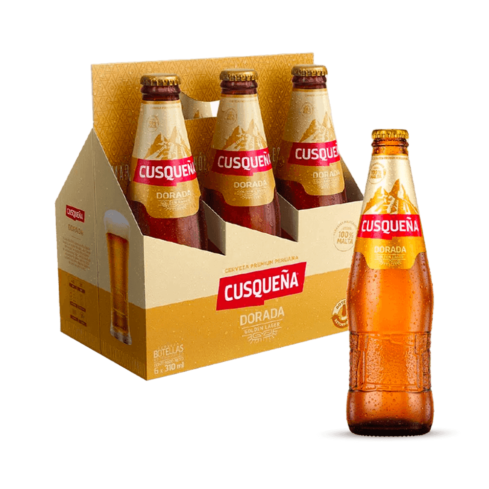 Cerveza Cusqueña Dorada - 1