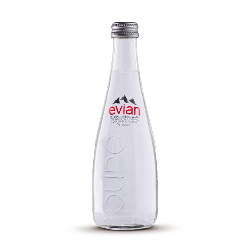 Agua Mineral Evian Glass - 1