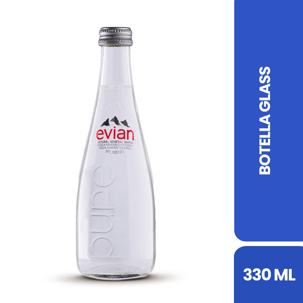 Agua Mineral Evian Glass - 2
