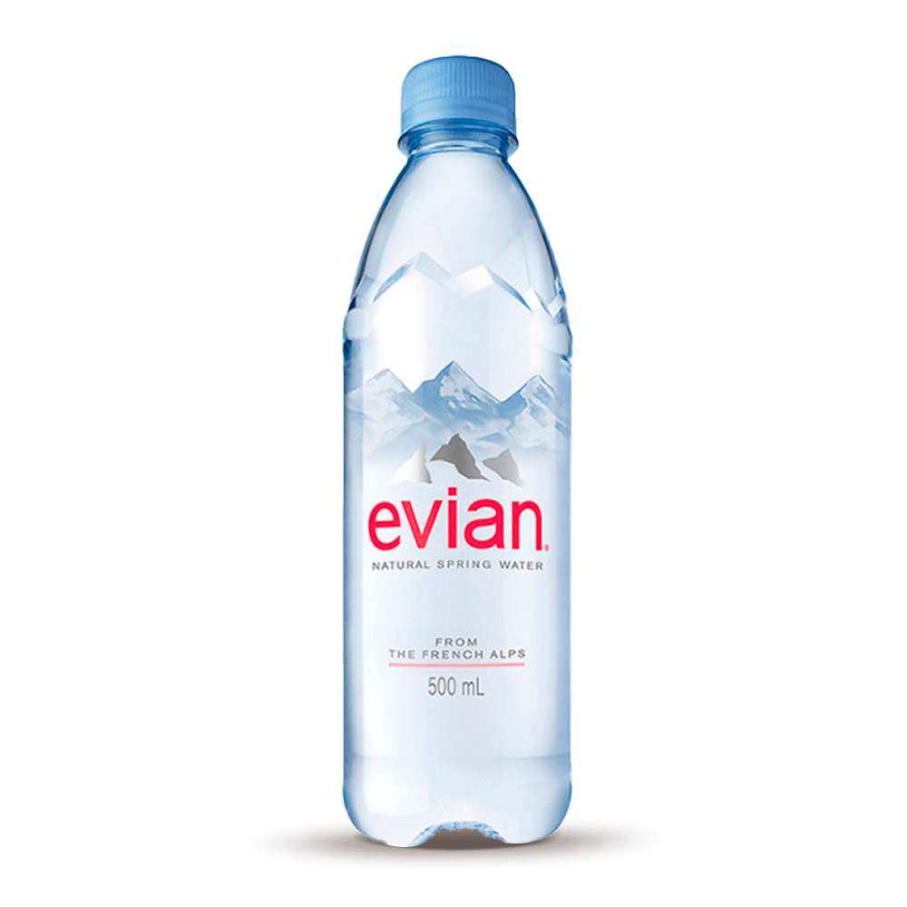 Agua mineral Evian 500ml pet - 1