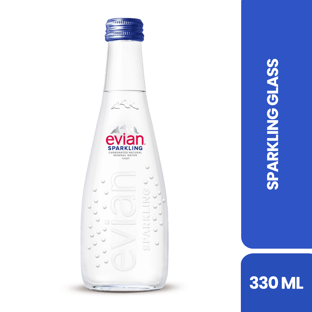 Agua Mineral Evian Sparkling Glass - 2
