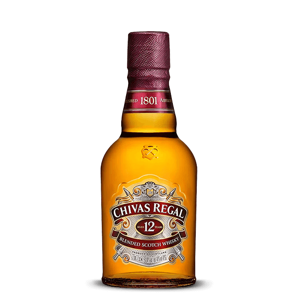 Whisky Chivas Regal 12 Años Media Botella - 1
