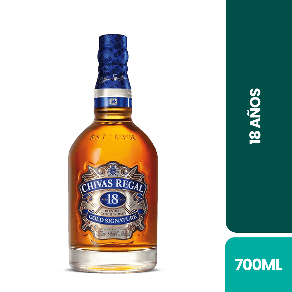 Whisky Chivas Regal 18 Años - 2