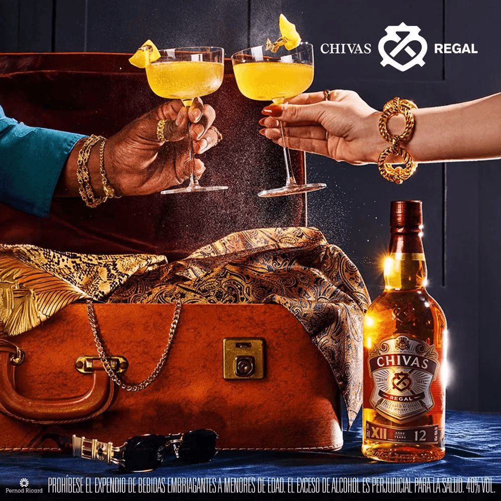 Whisky Chivas Regal 12 Años Litro - 3