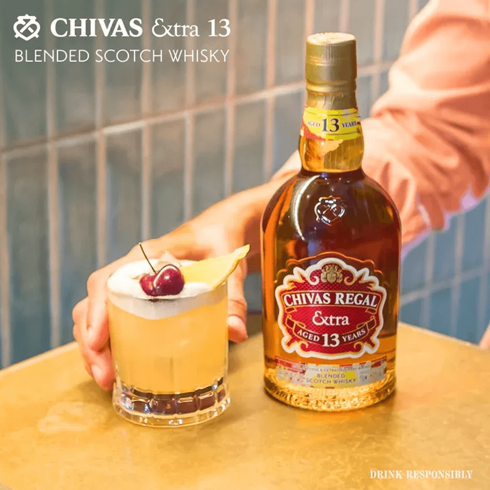 Whisky Chivas Regal Extra 13 Años Litro - 3