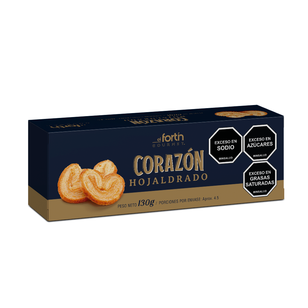 Corazon Hojaldrado 130 Gr Fortin Gourmet - 1
