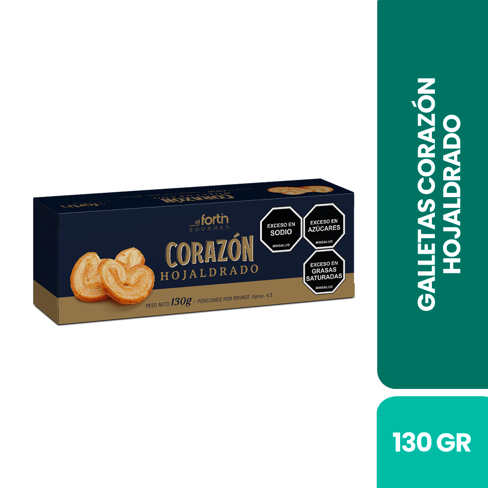 Corazon Hojaldrado 130 Gr Fortin Gourmet - 2