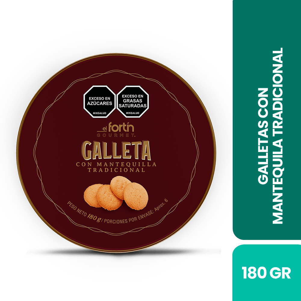 Galleta de Mantequilla Tradicional 180 Gr - 2