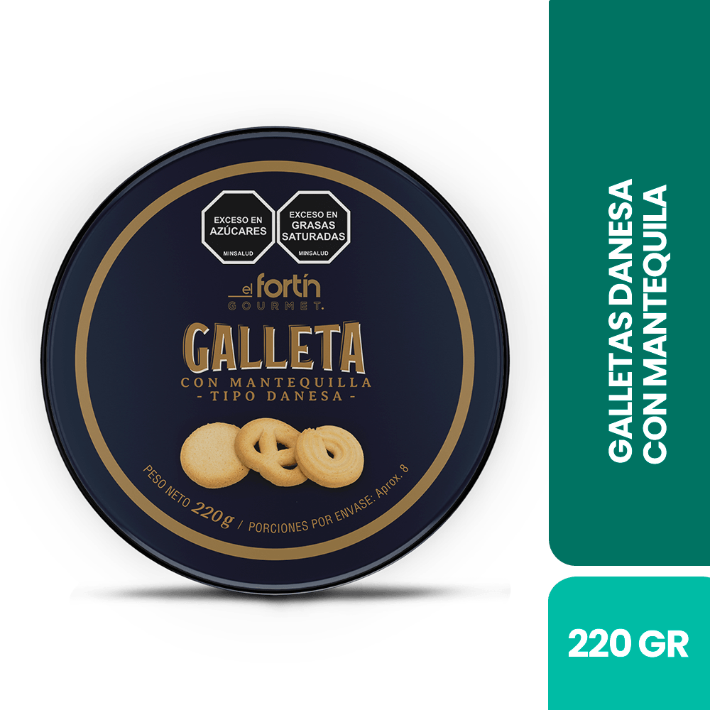 Galleta Tipo Danesa 220 Gr Fortin Gourmet - 2