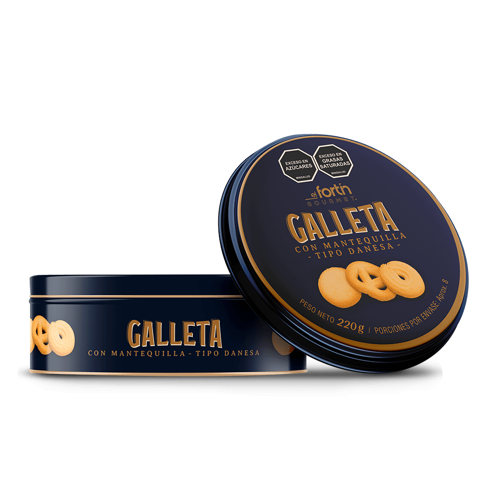 Galleta Tipo Danesa 220 Gr Fortin Gourmet - 1
