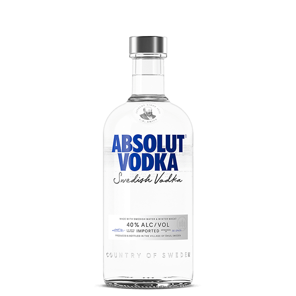Vodka Absolut Blue Media Botella - 1