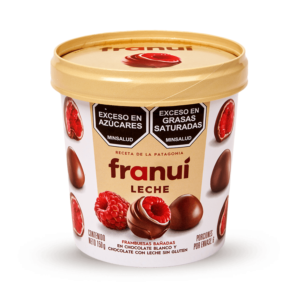 Franui-Frambuesas cubiertas con chocolate blanco y leche - 1