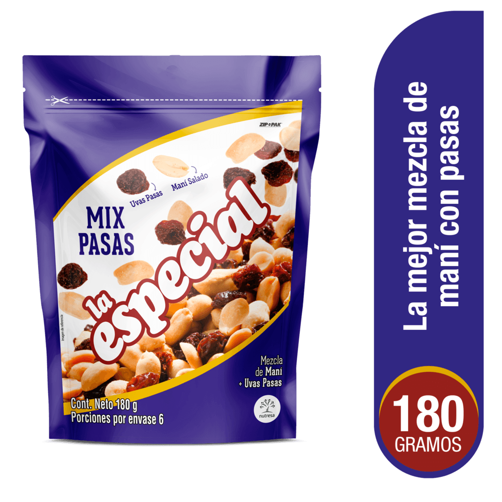 Pasabocas La Especial Pasas 200gr - 2