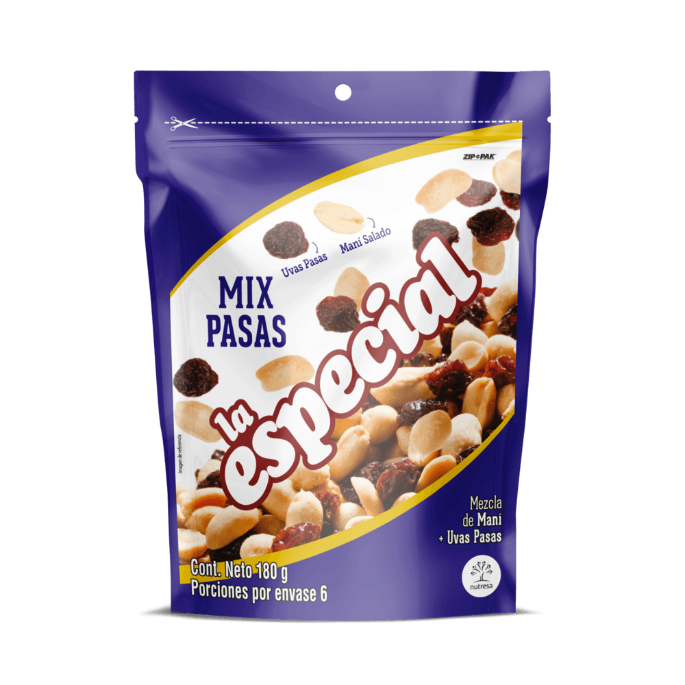 Pasabocas La Especial Pasas 200gr - 1