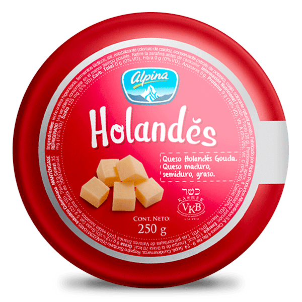 Queso Holandes Alpina X250gr - 1