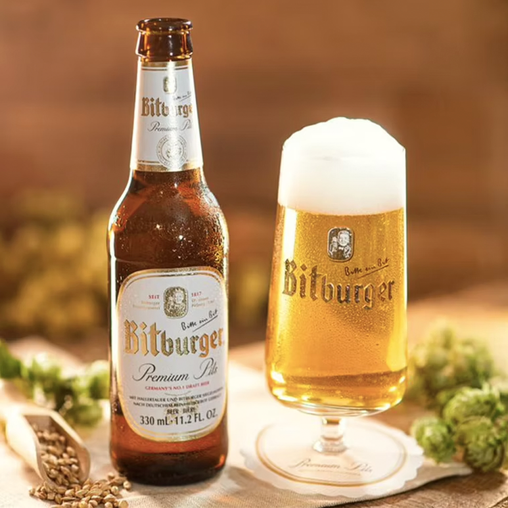 Cerveza Bitburger Pilsner Premium