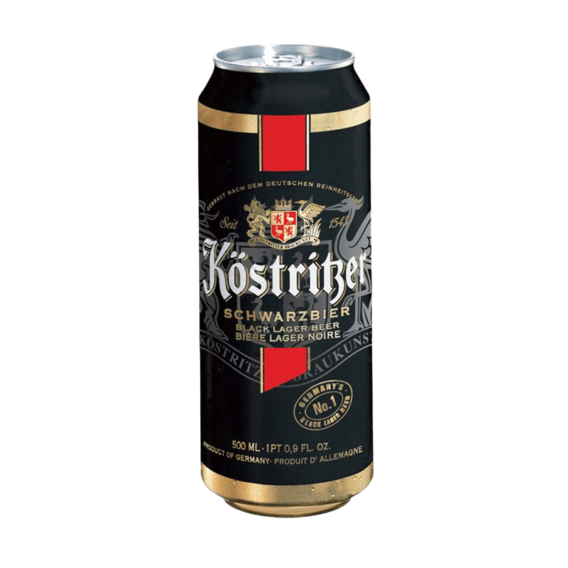 Cerveza Kostritzer Negra Lata - 1