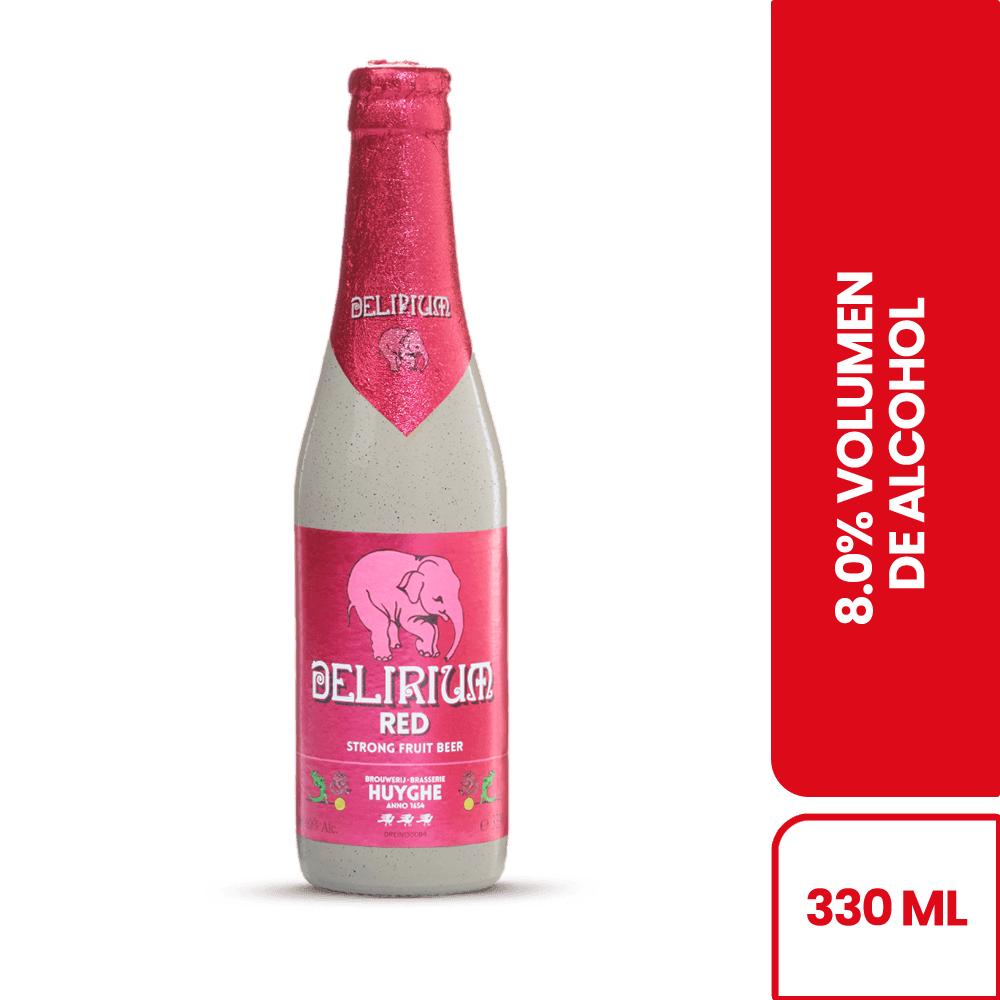 Cerveza Delirium Red - 2