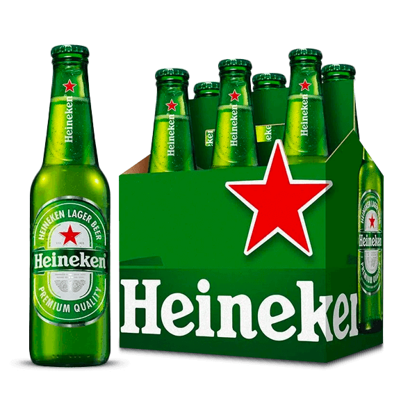 Cerveza Heineken Botella X6 - 1