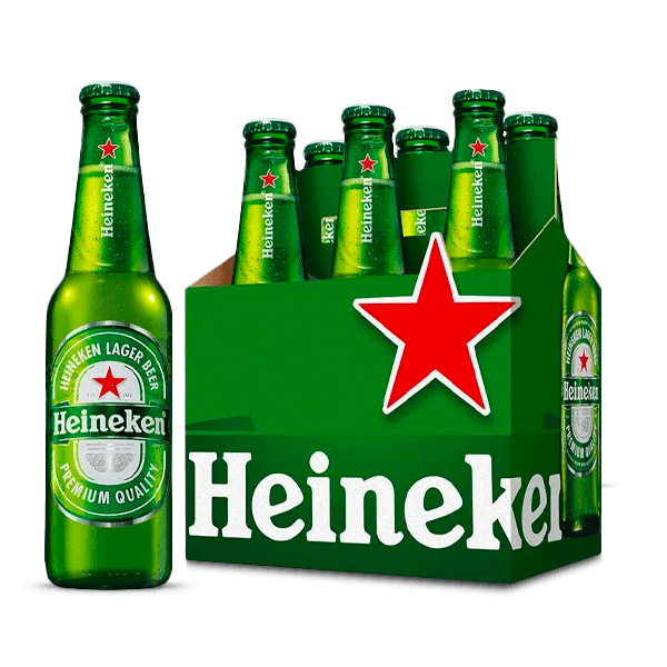 Cerveza Heineken Botella X6 - 1