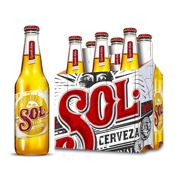 Cerveza Sol Botella X6 - 1