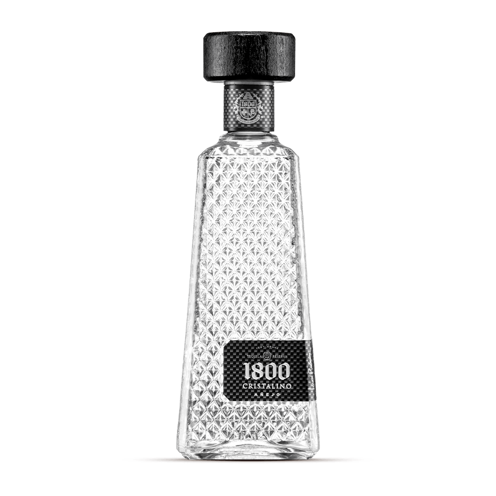 Tequila Cristalino Añejo 1800 - 1