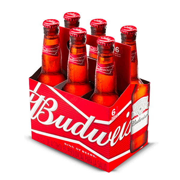 Cerveza Budweiser Botella 315ml X6 - 1
