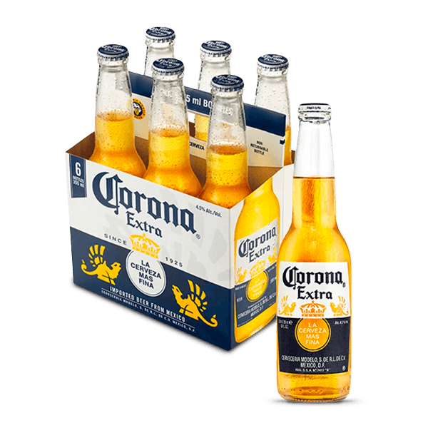 Cerveza Corona Extra X6 - 1