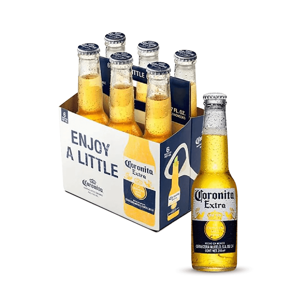 Cerveza Coronita Extra X6 - 1